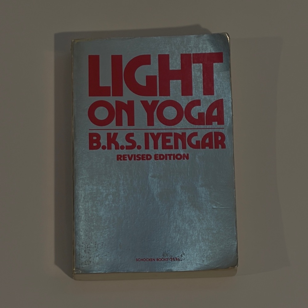 Light on Yoga - B.K.S. Iyengar Book 1960's